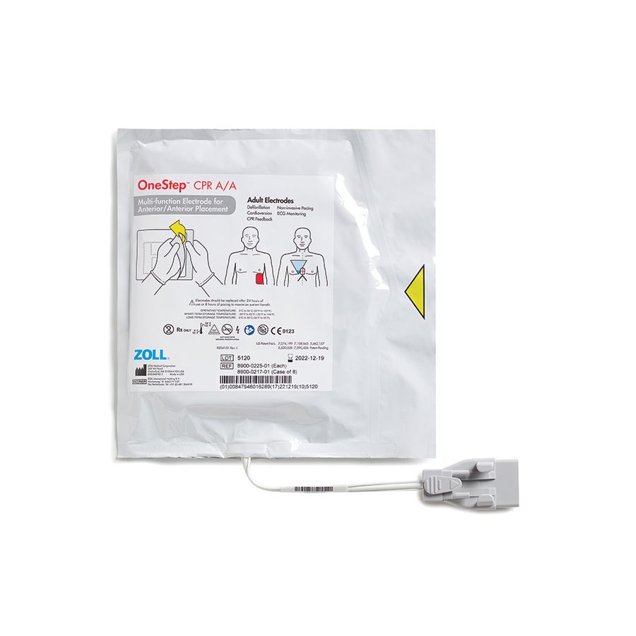 Zoll OneStep CPR AA Electrode 8-Case 8900-0217-01 Zoll OneStep CPR AA Electrode 8-Case 8900-0217-01